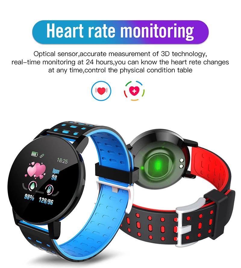 Relógio inteligente masculino dwaterproof smartwatch android ios.