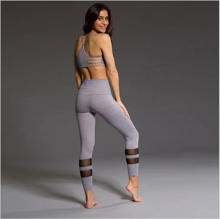 Fashion New Women High Waist Stretch Leggings Fitness Pants Athletic Gym Sport Trousers S-XL