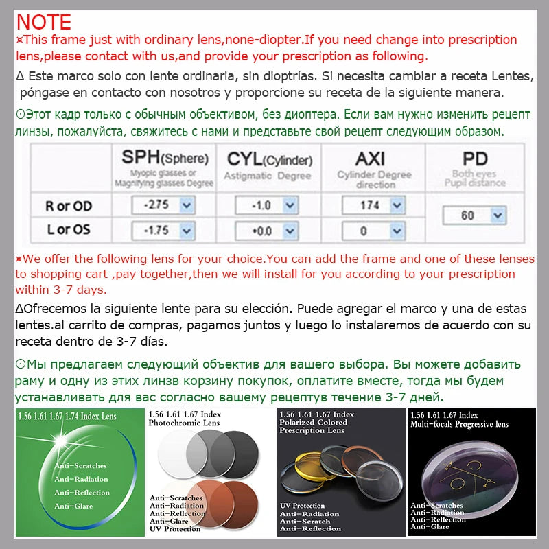 Spectacle Frame Men Eyeglasses Nerd Computer Prescription Optical For Male Eyewear Clear Lens Glasses Frame 12012