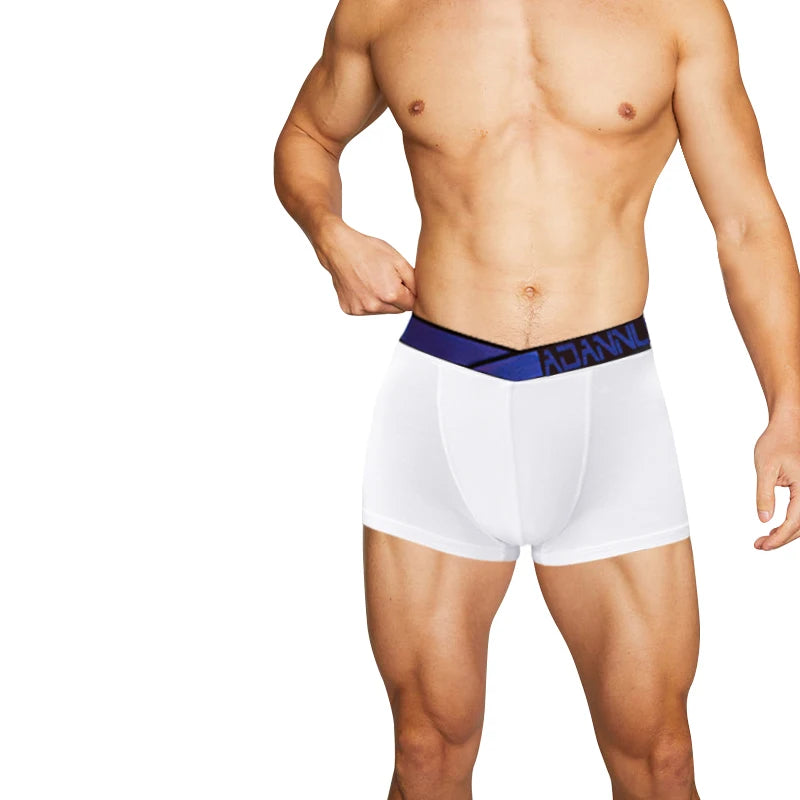 Cueca luxo boxer modal boxershorts cuecas cintura baixa respirável.