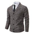 Camisa outono inverno malha cardigan Casaco Casual. - Classícc