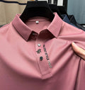 Camisa polo de seda verão luxo. - Classícc